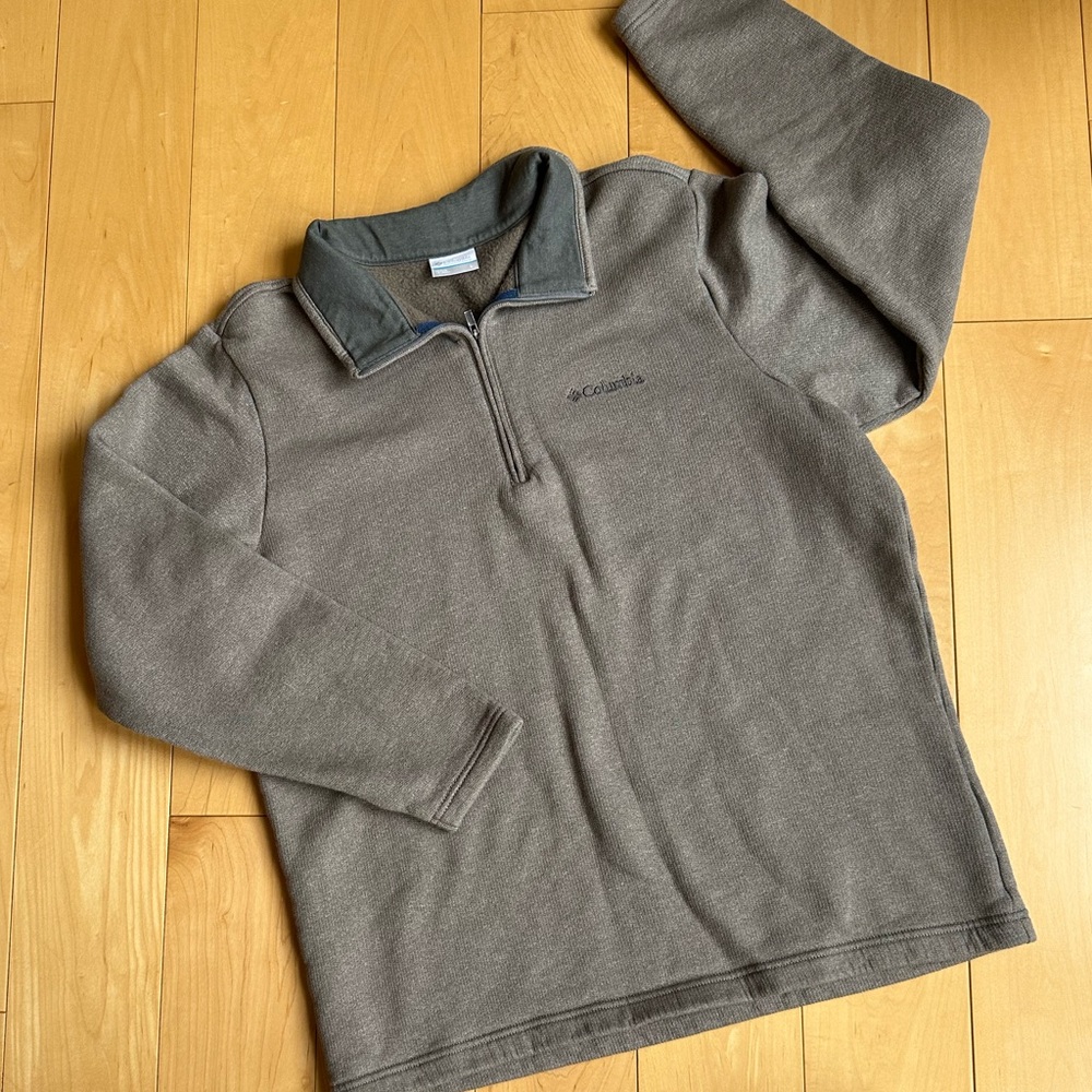 Columbia Men’s Fleece-Lined Quarter Zip